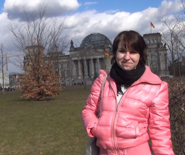 Spermawalk training at the Bundestag