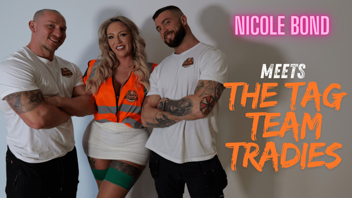 Nicole Bond has a visit from the Tradies