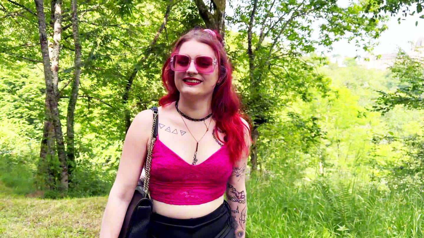Trixy loves nature...
