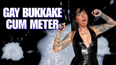 Gay Bukkake Cum Meter