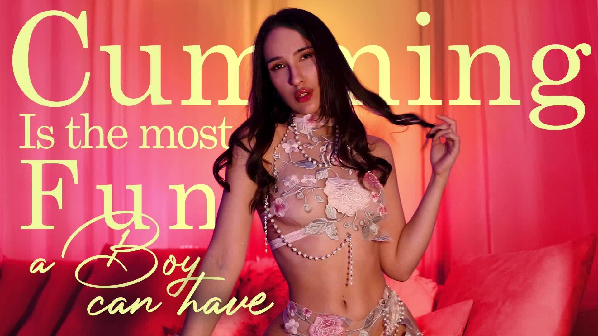 Cumming is The Most Fun a Boy Can Have