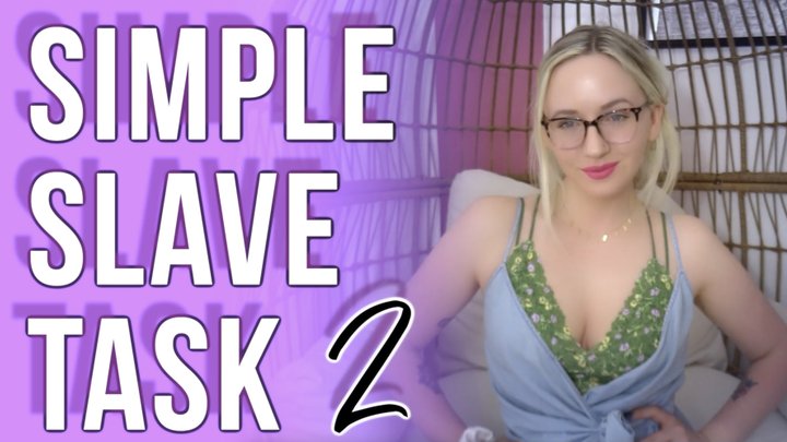 Simple Slave Task Two