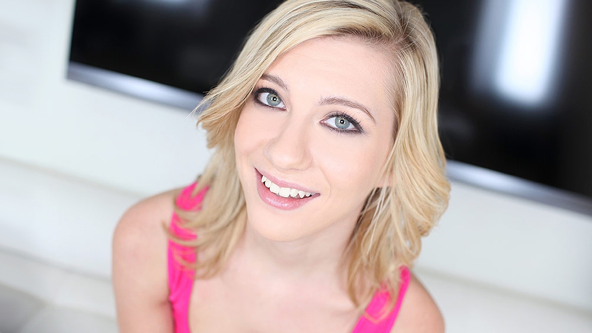 Chloe Brooke, Tight Blonde Teen Sucks, Fucks and Swallows TWO Big Loads of Protein