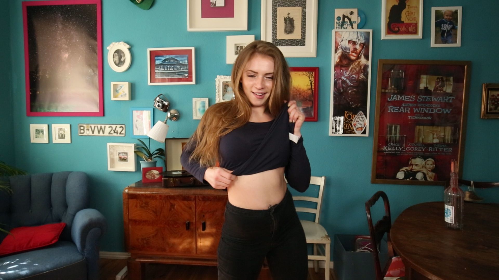 Up Close and Personal with Rebecca: Rebecca Lapdance