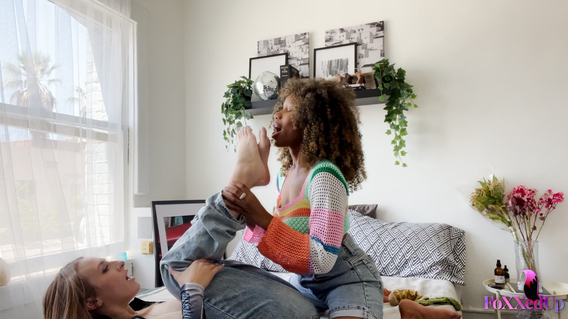 Face Sitting After The Sex Shop