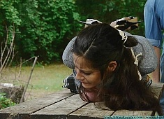 Summer Hogtied and Left Outside With the Bugs in the Heat - Part 2