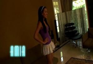 Amia Miley in Behind the Scenes