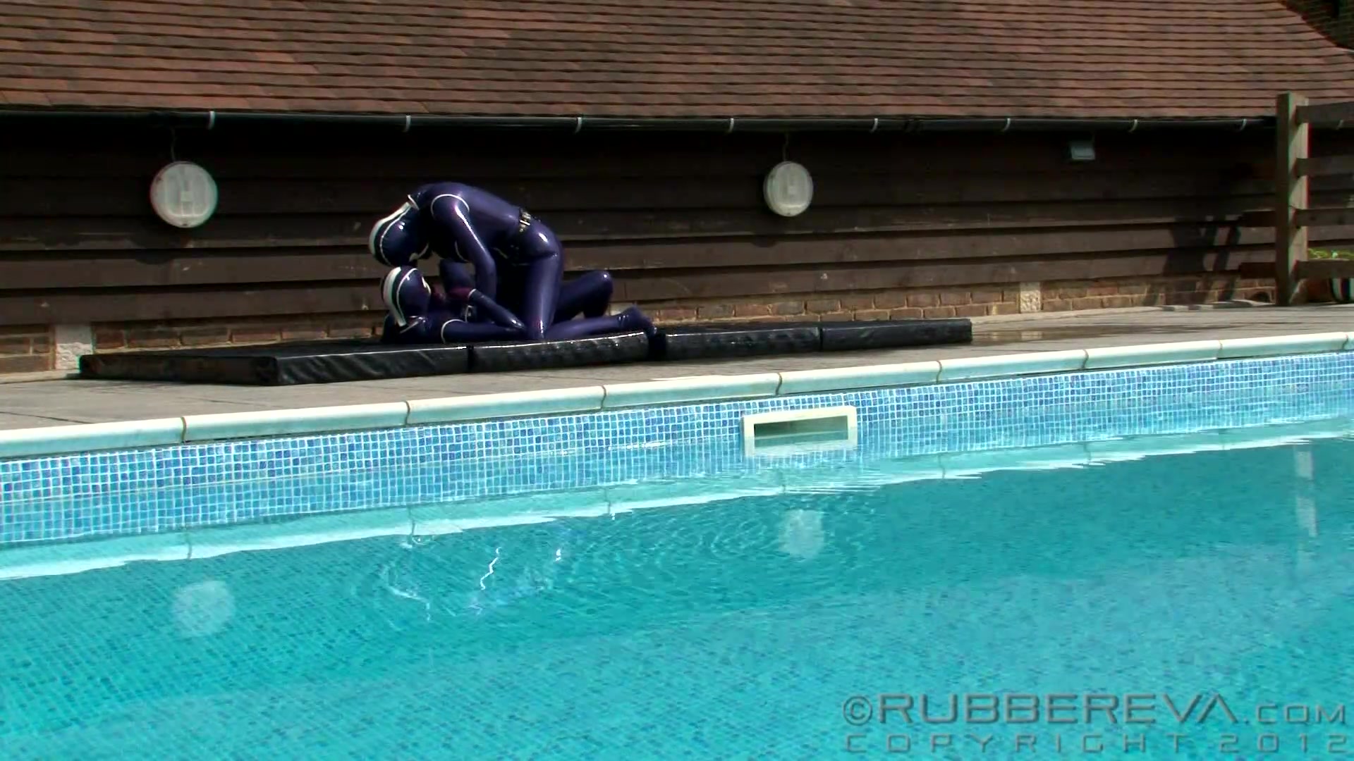 Purple Pool Side Fuckers 3