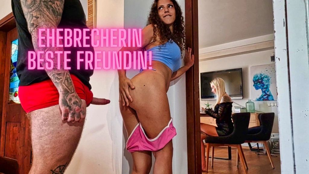 Horny adulteress unbelievable! Best girlfriend seduces marriage