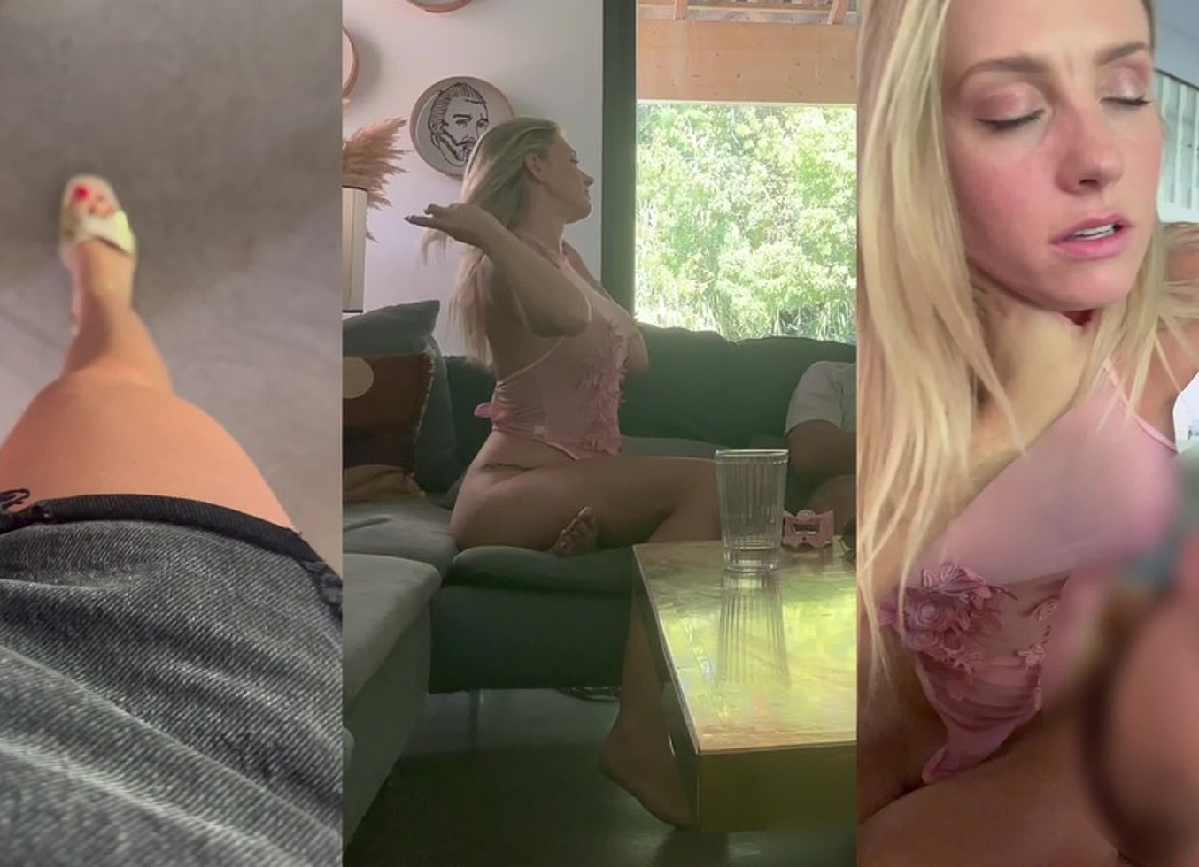 Sexy Blonde Hard Fuck On the First Date