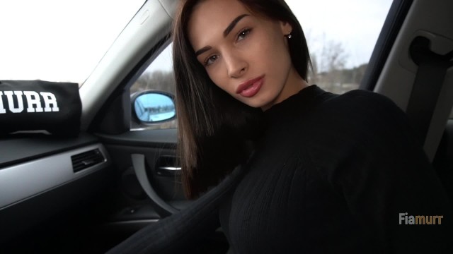 Full sperm eggs and a gorgeous brunette nearby - cock sucking