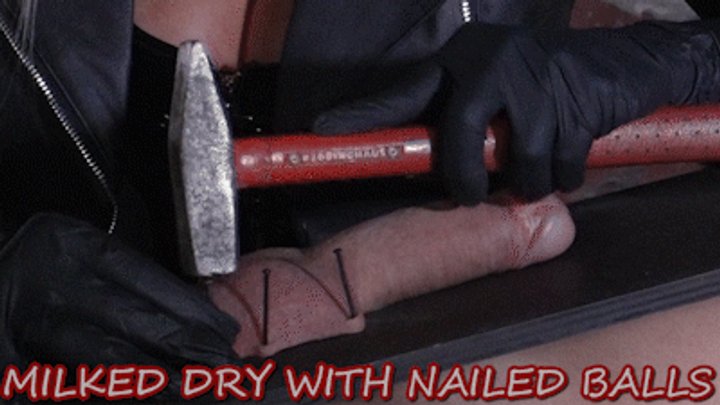 MISTRESS ISIDE - MILKED DRY WITH NAILED BALLS