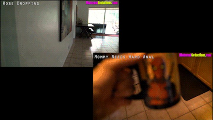All Alone with Mommy (Robe Dropping, Mom Needs Hard Anal)