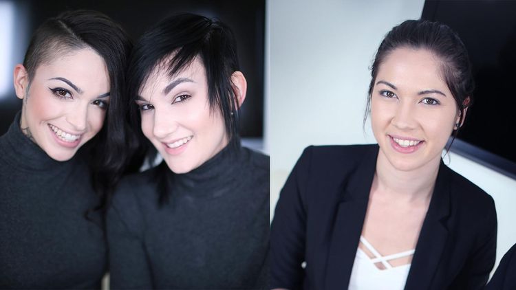 Nikki Hearts, Leigh Raven and Jordan Dalhart Swallow Cock and THREE Cumshots at Halloween Afterparty