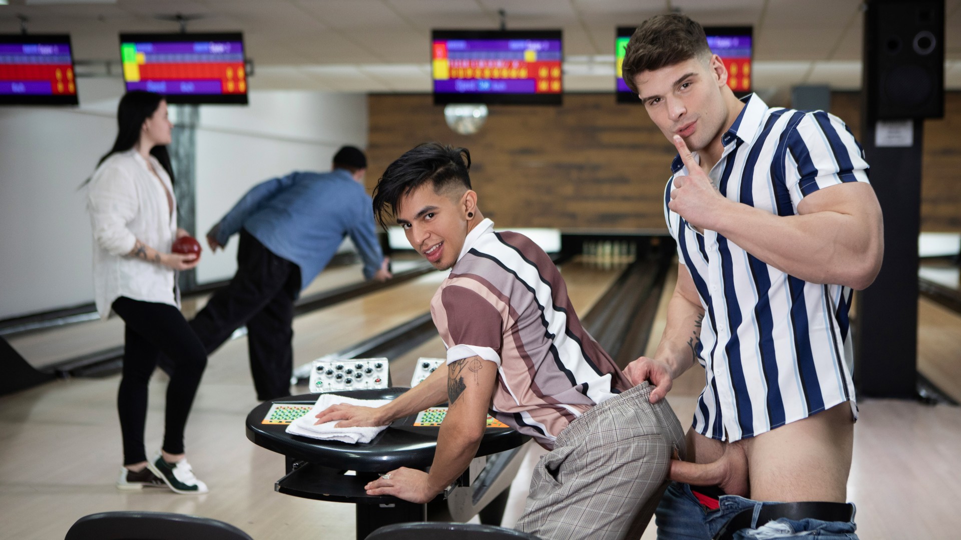 Bowling Alley Fuckdown