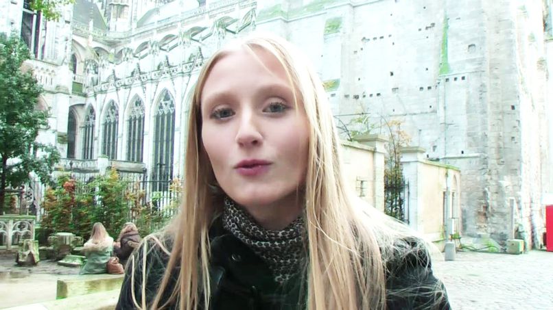 In Rouen with Kelly!