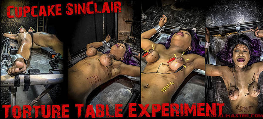 Cupcake SinClair - Torture Table Experiment
