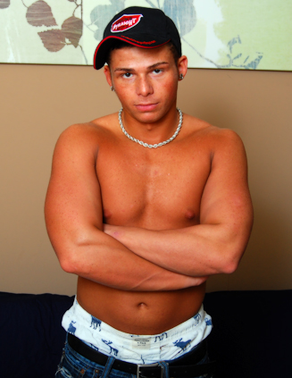 Straight Boy Bordy Stokes His Cock