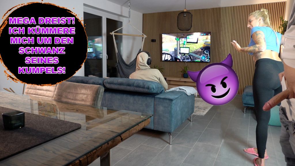 MEGA DREIST! I DON'T CARE ABOUT HIS MATE'S COCK!