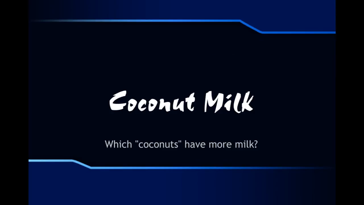Coconut Milk