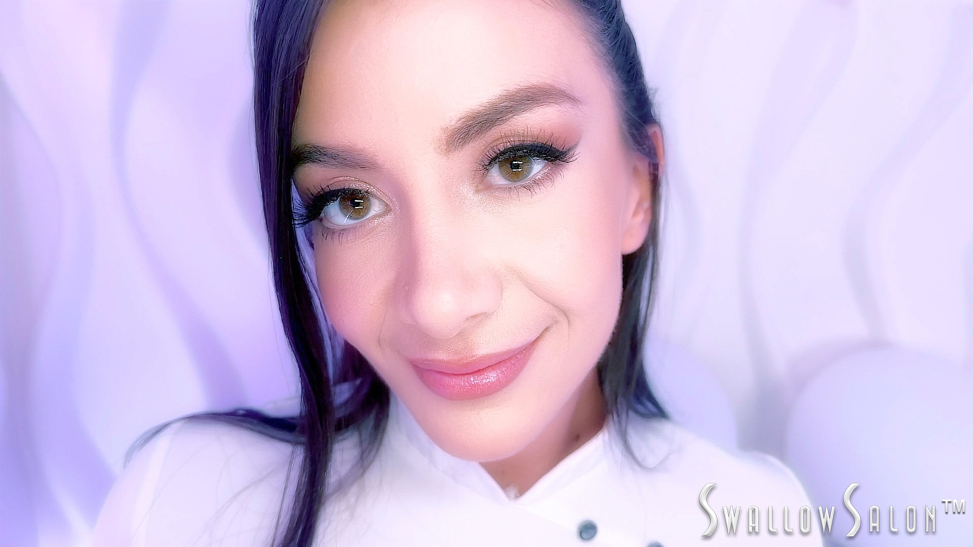 Swallow Salon Welcomes Natalie Brooks to Suck Cock and Swallow a Tasty Load of Cum