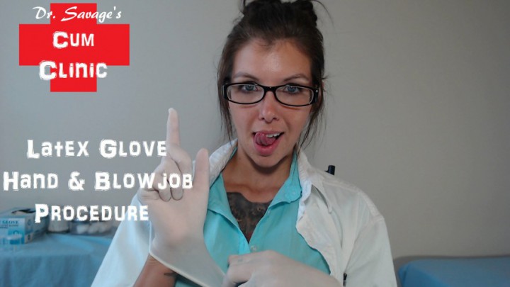 Dr. Savage's Hand/Blowjob Latex Gloves