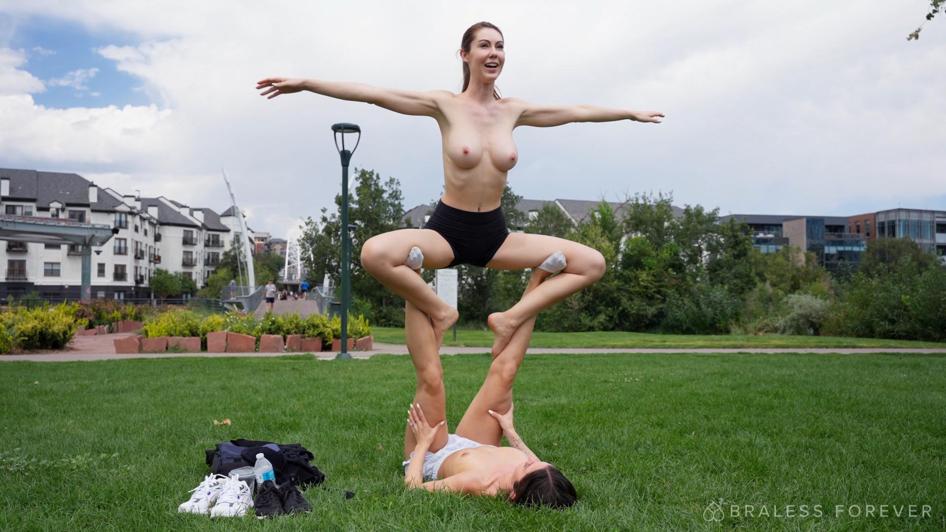 Acro Yoga in the Park