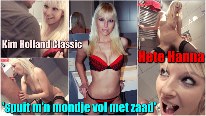 Kim Holland Classic: Hot Hanna (20) wants all the seed in her mouth