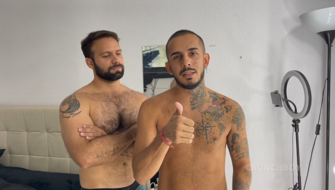 MIKE from Madrid, straight man fucks a guy for the first time