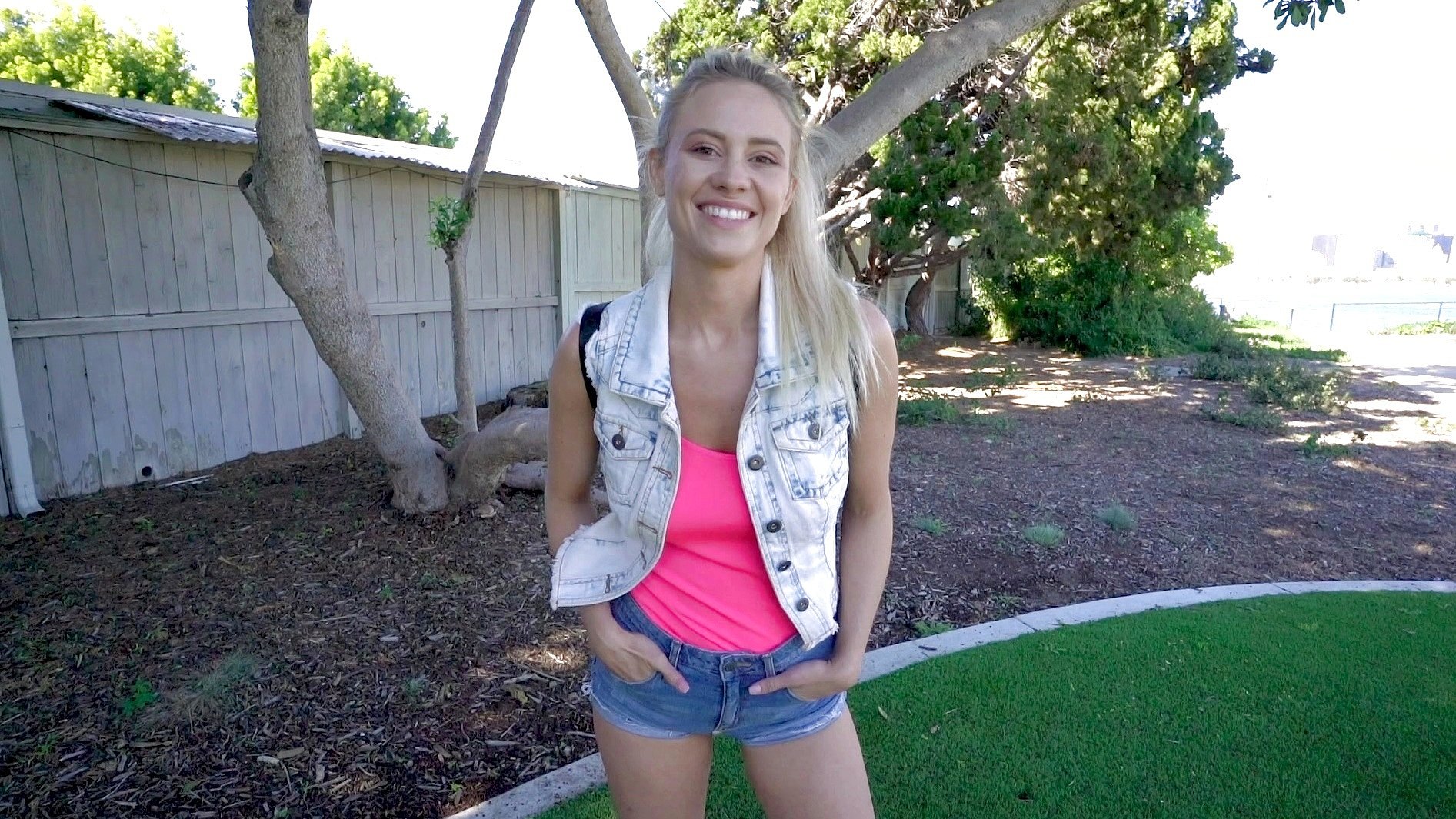 Addie Andrews is a hot and naughty blondie 