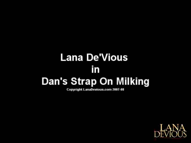 Dan's Strap On Milking