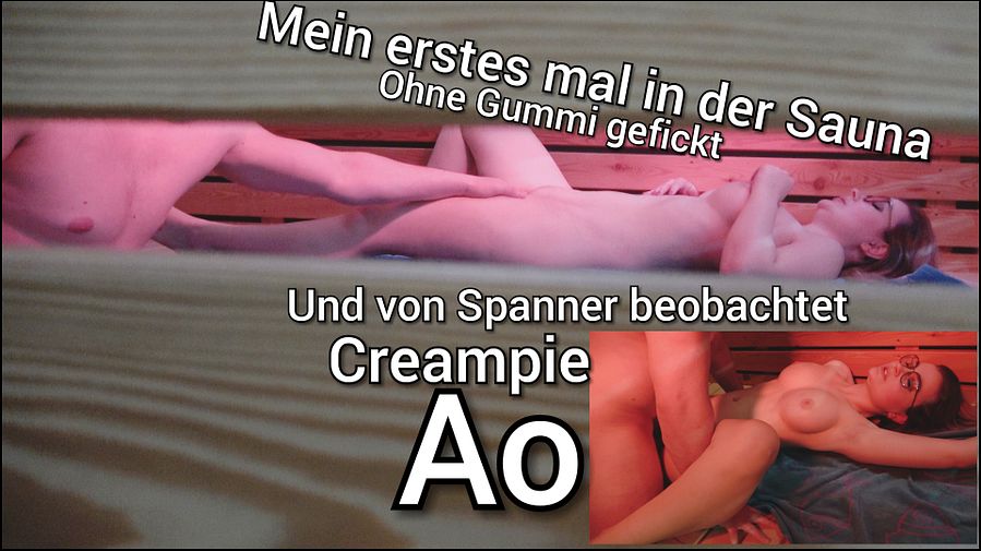 My FIRST TIME in the SAUNA!!! Bareback, bareback creampie
