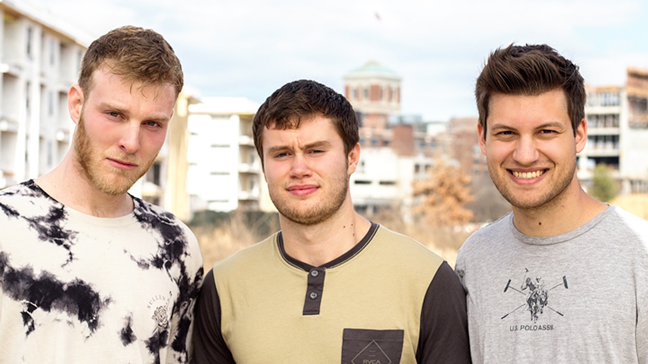 Benjamin With Damien And Chris