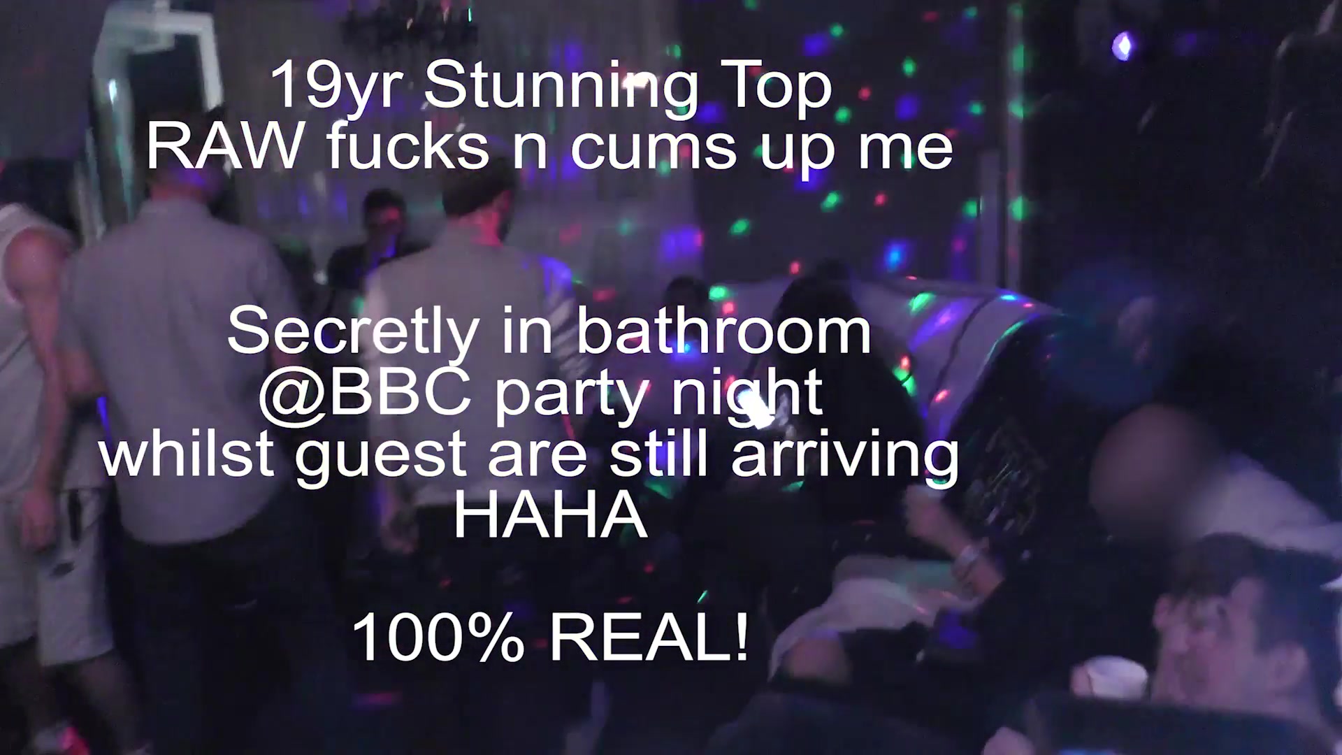 19yr 🤩Stunning🔝aggressively Fucks n uses my arse secretly in 🚽 @ House party