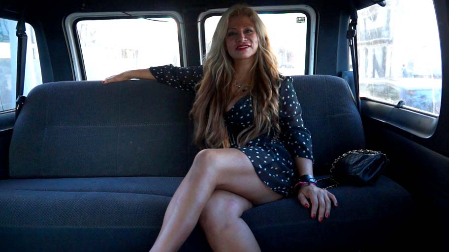 45 y/o MILF burning down the van