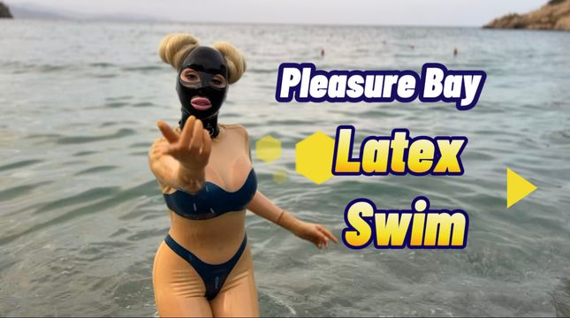 Pleasure Bay latex Swim