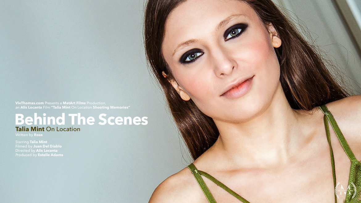 Behind The Scenes: Talia Mint shooting memories