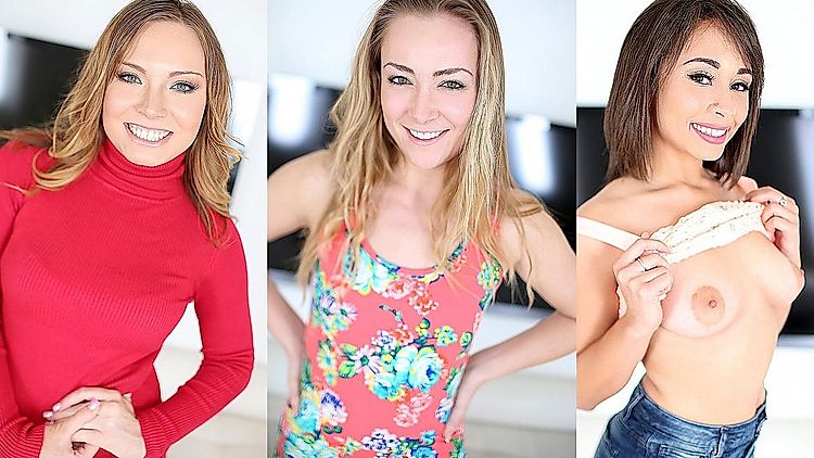 Pre-Auditions 49, Sadie Blair, Athena Summers, and Tiffany Bannister are Here for Cum