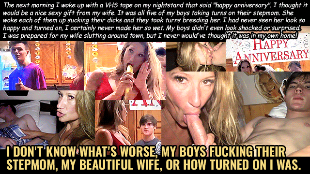 Stepmom Gangbang