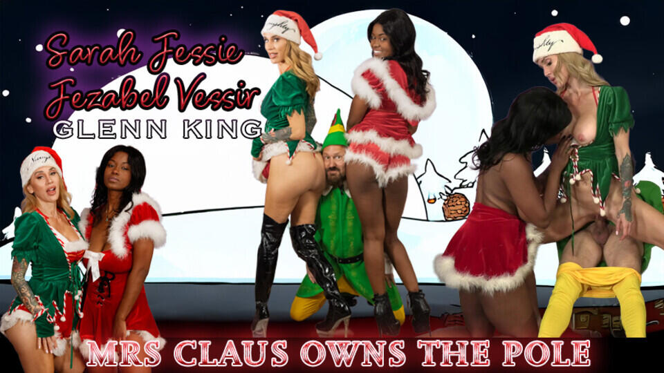 Mrs Claus Owns The Pole - Jezabel Vessir And Sarah Jessie