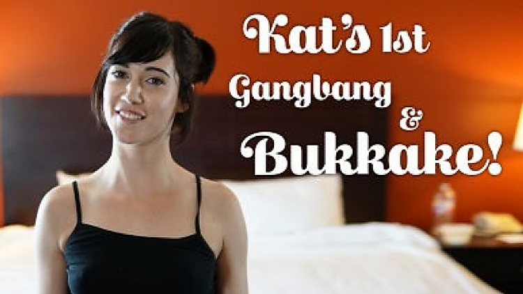Kats 1st Gangbang & Bukkake