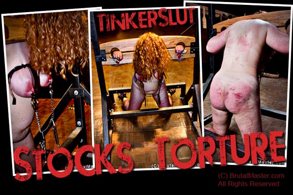 TinkerSlut - Stocks Torture