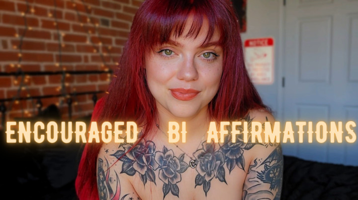 Encouraged Bisexual Slut Affirmations - Ginger Rae