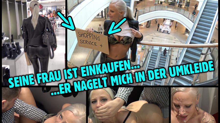 FICK Service in the Shopping Center PUBL! C popped in the dressing room