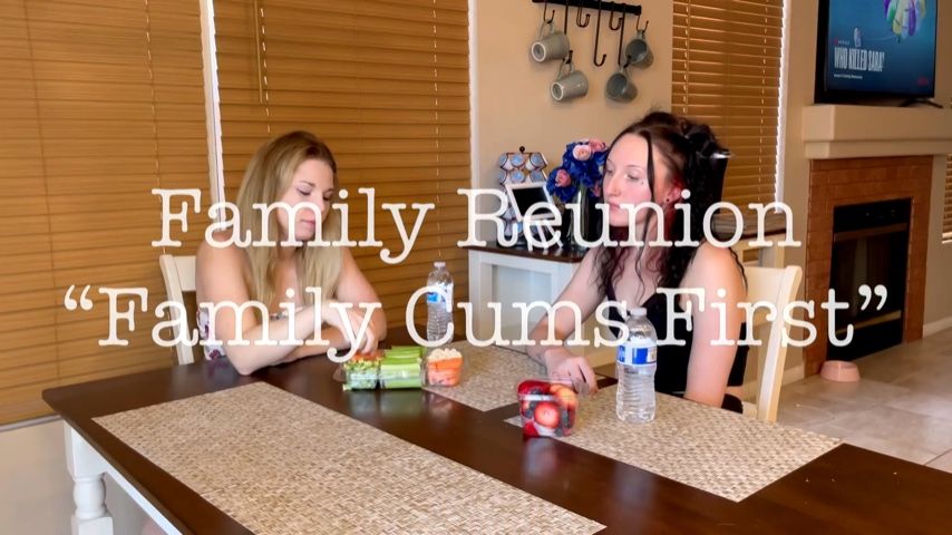 Family Cums First - Raven Vice & Amethyst Taylor