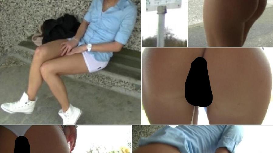 Incredibly brazen! Public creampie!