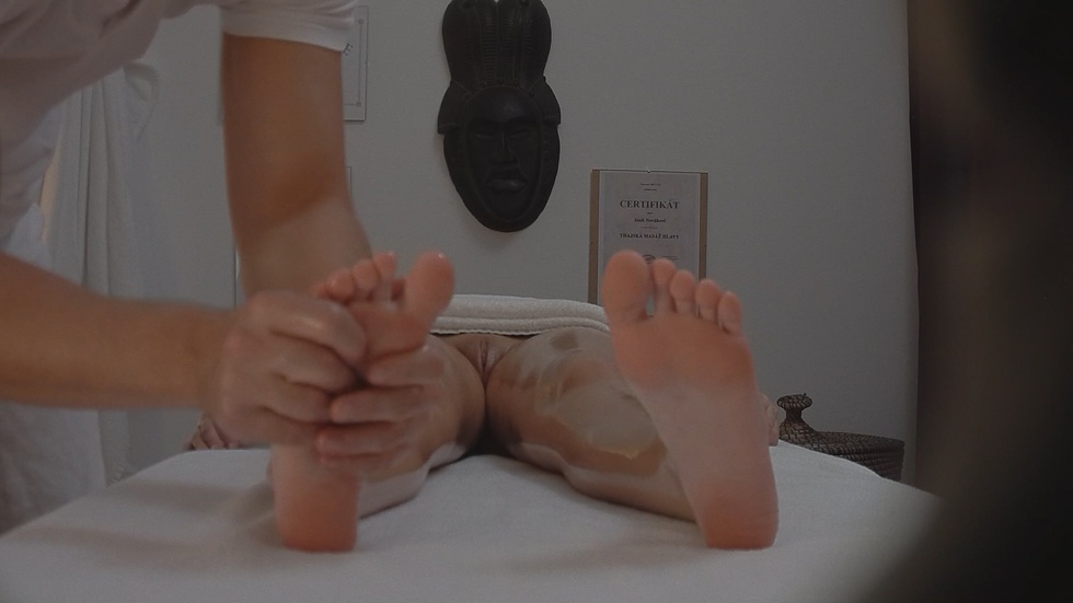 Brunette came for a massage 2