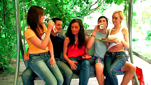 Violla, Rosa, Laska, Gregor and Filimon