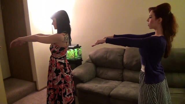 Hypnotized Neighbor Girls
