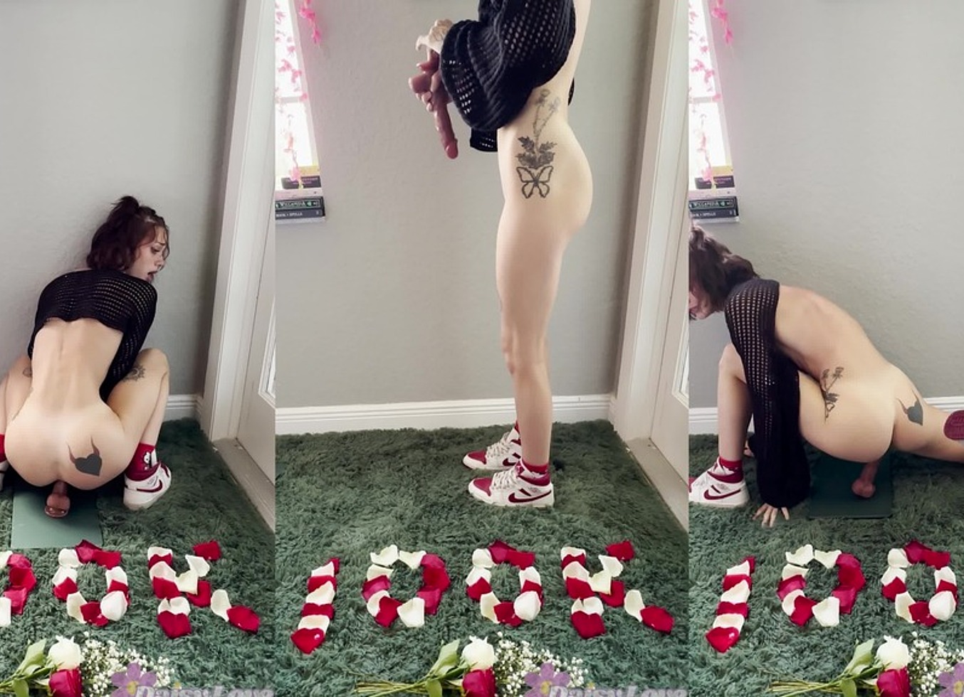 Celebrating 100K By Fucking Myself w My Dildo